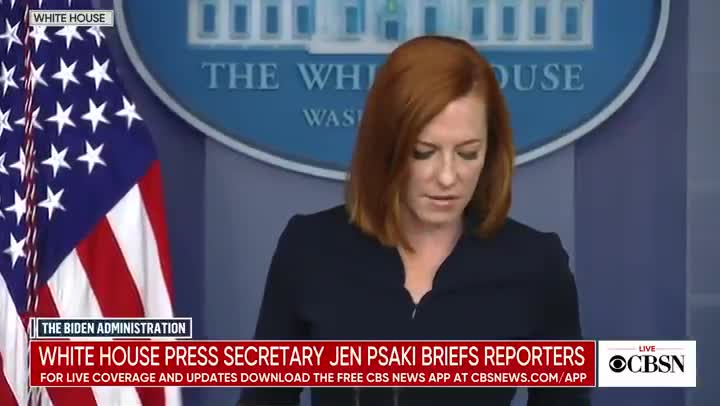 Jen Psaki Refuses To Give COVID Numbers