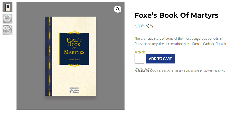 foxes-book-of-martyrs-roman-catholic-church-nteb-christian-bookstore-saint-augustine-florida