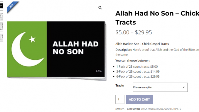 allah-had-no-son-gospel-tract-chick-publications-bible-believers-bookstore-palatka-florida