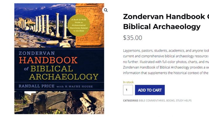 zondervan-handbook-of-biblical-archaeology-bible-believers-bookstore-palatka-florida